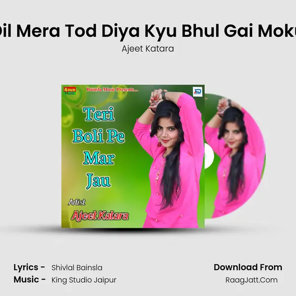 Dil Mera Tod Diya Kyu Bhul Gai Moku MP3 Song by Ajeet Katara Cover