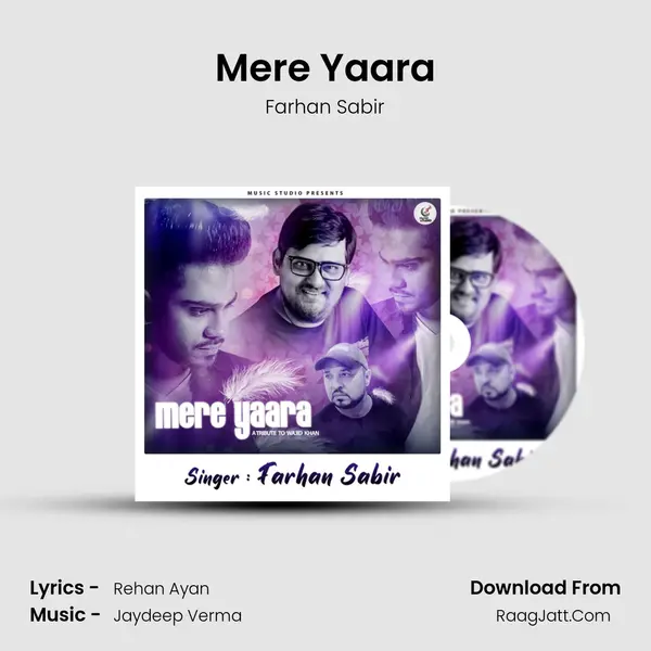 Mere Yaara MP3 Song by Farhan Sabir Cover