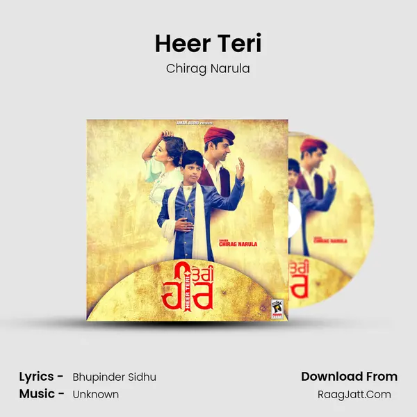 Heer Teri MP3 Song by Chirag Narula Cover