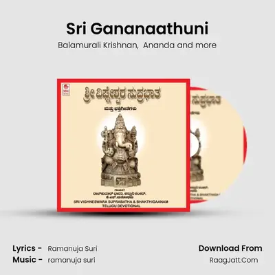 Sri Gananaathuni MP3 Song by Balamurali Krishnan Cover