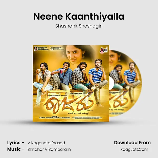 Neene Kaanthiyalla MP3 Song by Shashank Sheshagiri Cover