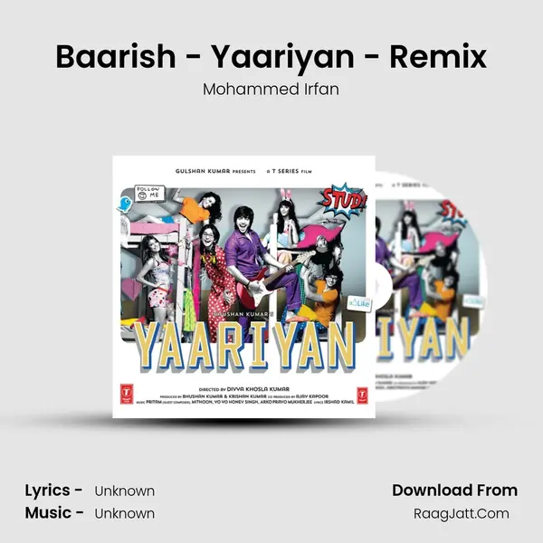 Baarish - Yaariyan - Remix MP3 Song by Mohammed Irfan Cover