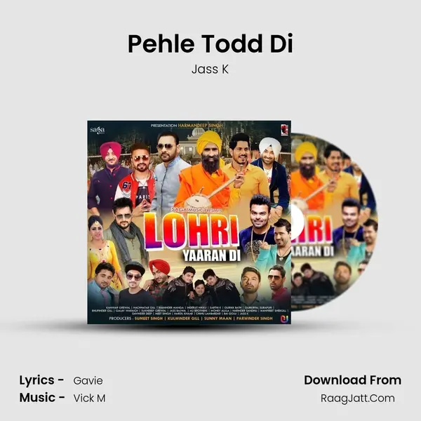 Pehle Todd Di MP3 Song by Jass K Cover