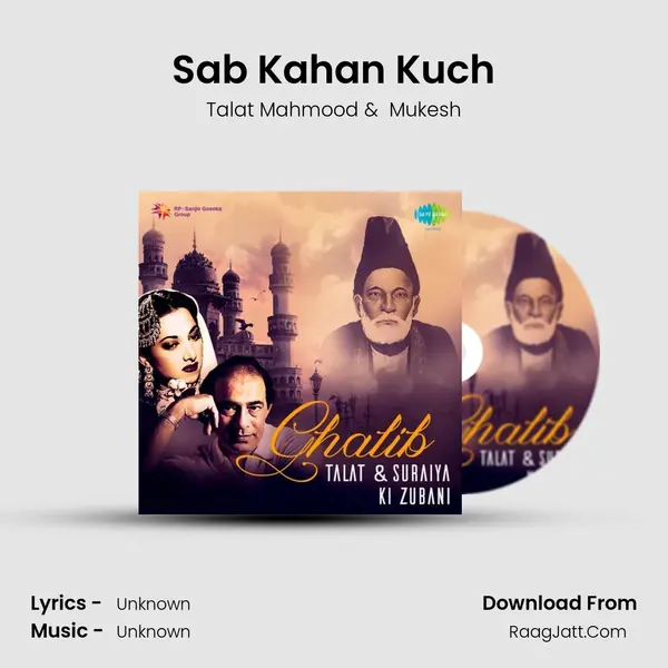 Sab Kahan Kuch MP3 Song by Talat Mahmood Cover