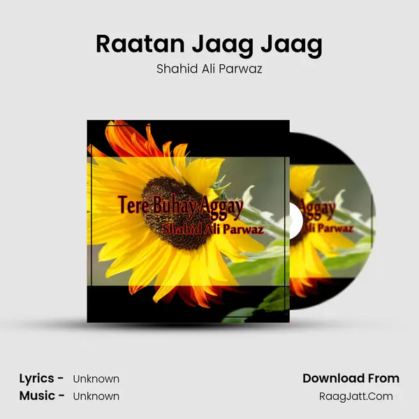 Raatan Jaag Jaag MP3 Song by Shahid Ali Parwaz Cover