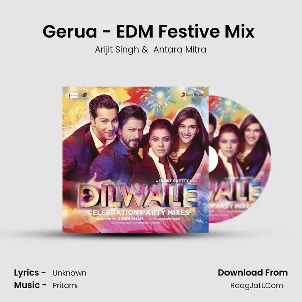 Gerua - EDM Festive Mix (DJ Shilpi Mix) MP3 Song by Arijit Singh Cover