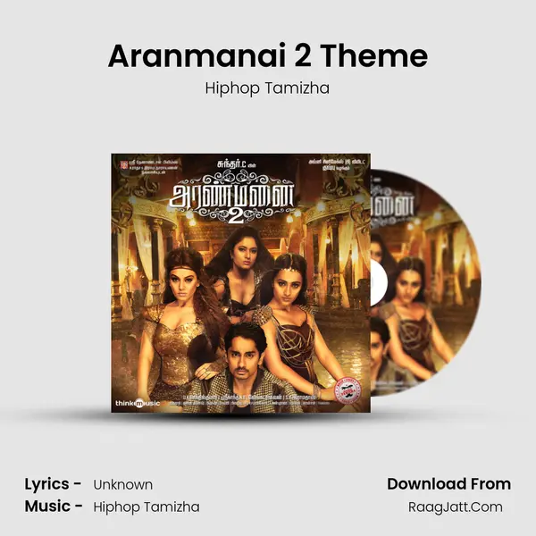 Aranmanai 2 Theme MP3 Song by Hiphop Tamizha Cover