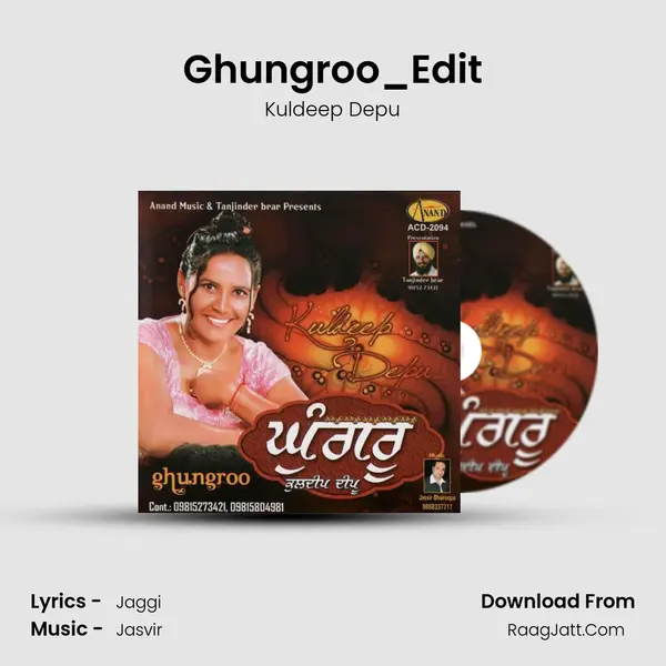 Ghungroo_Edit MP3 Song by Kuldeep Depu Cover