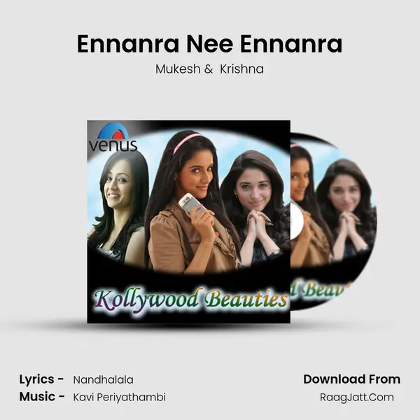 Ennanra Nee Ennanra MP3 Song by Mukesh Cover