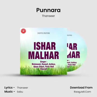 Punnara MP3 Song by Thanseer Cover