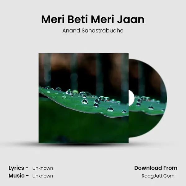 Meri Beti Meri Jaan MP3 Song by Anand Sahastrabudhe Cover