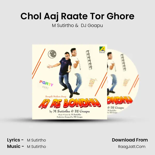 Chol Aaj Raate Tor Ghore MP3 Song by M Sutirtho Cover
