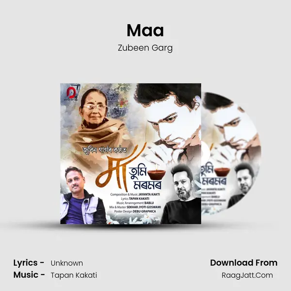 Maa MP3 Song by Zubeen Garg Cover