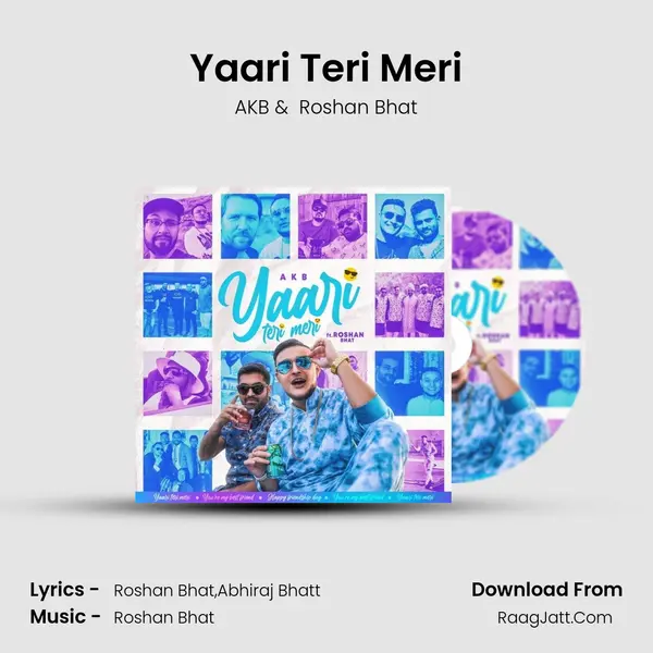 Yaari Teri Meri MP3 Song by AKB Cover