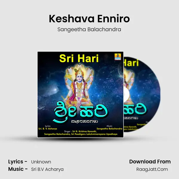 Keshava Enniro Cover