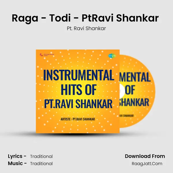 Raga - Todi - PtRavi Shankar (Sitar) Cover