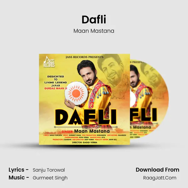 Dafli MP3 Song by Maan Mastana Cover