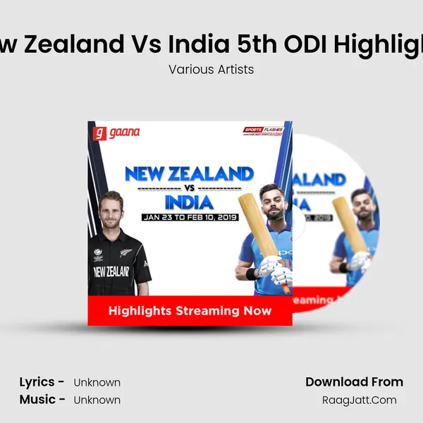 New Zealand Vs India 5th ODI Highlights MP3 Song by Various Artists Cover