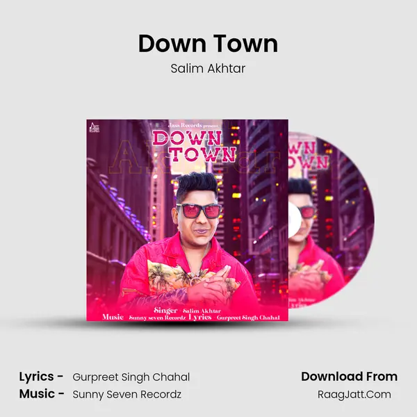 Down Town MP3 Song by Salim Akhtar Cover
