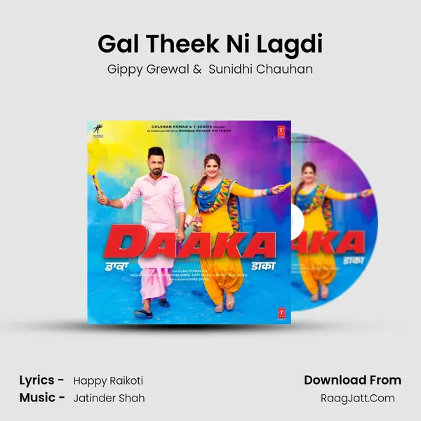 Gal Theek Ni Lagdi MP3 Song by Gippy Grewal Cover