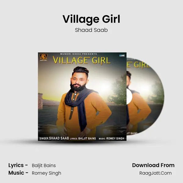 Village Girl MP3 Song by Shaad Saab Cover