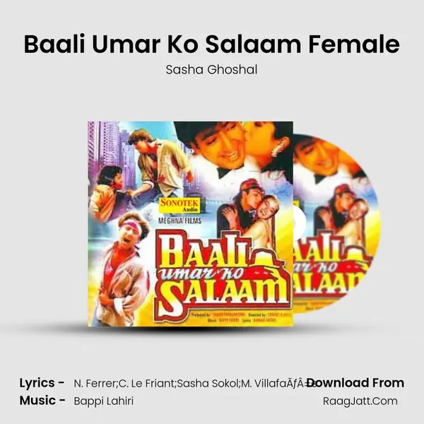 Baali Umar Ko Salaam Female MP3 Song by Sasha Ghoshal Cover