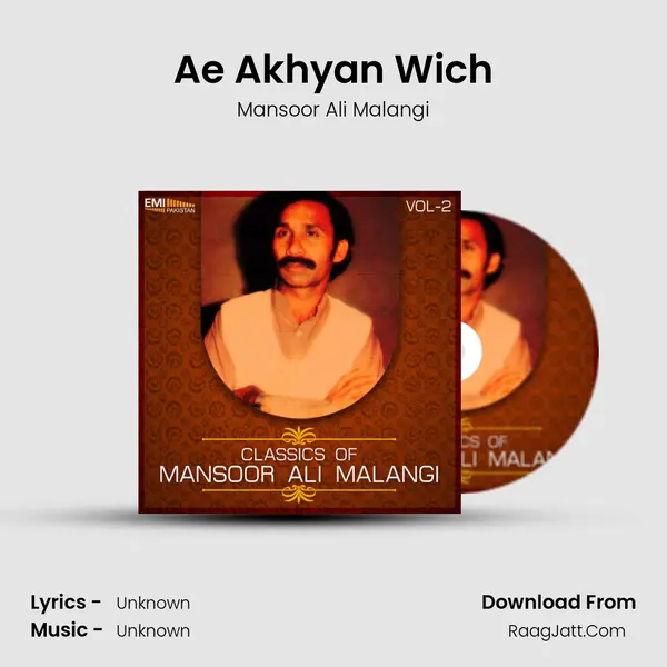 Ae Akhyan Wich MP3 Song by Mansoor Ali Malangi Cover
