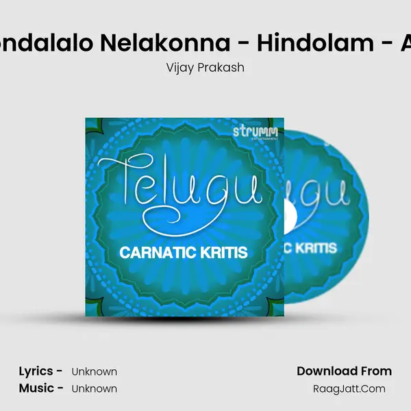Kondalalo Nelakonna - Hindolam - Adi MP3 Song by Vijay Prakash Cover