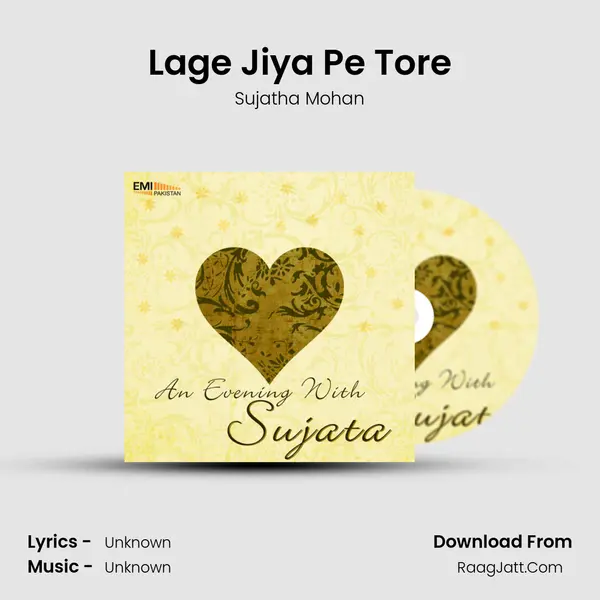Lage Jiya Pe Tore MP3 Song by Sujatha Mohan Cover