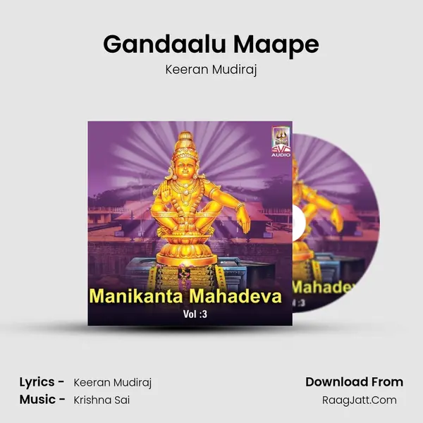 Gandaalu Maape MP3 Song by Keeran Mudiraj Cover