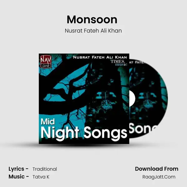 Monsoon (Saawan Ki Bheegi) MP3 Song by Nusrat Fateh Ali Khan Cover