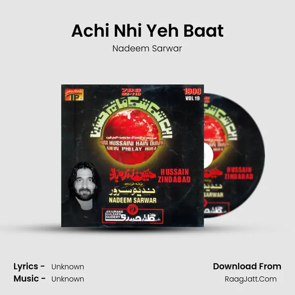 Achi Nhi Yeh Baat MP3 Song by Nadeem Sarwar Cover