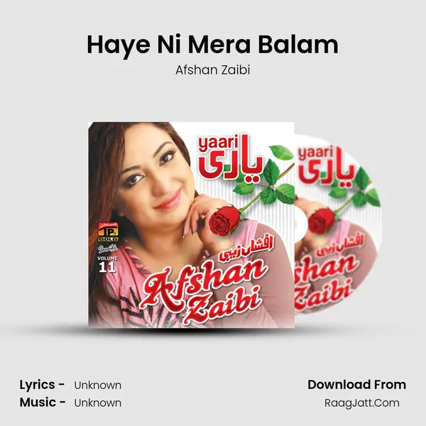 Haye Ni Mera Balam MP3 Song by Afshan Zaibi Cover