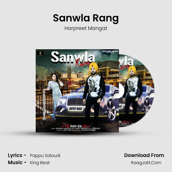Sanwla Rang MP3 Song by Harpreet Mangat Cover
