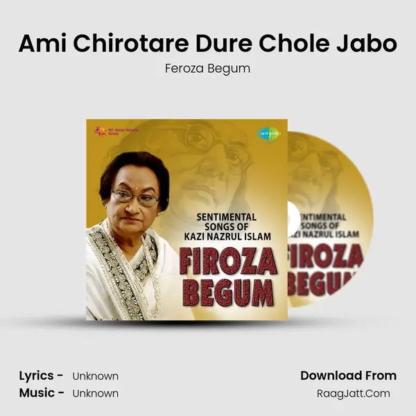 Ami Chirotare Dure Chole Jabo Cover