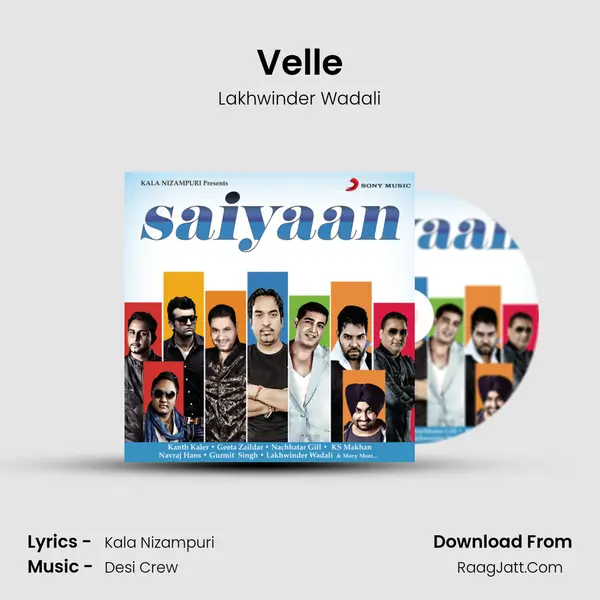 Velle MP3 Song by Lakhwinder Wadali Cover