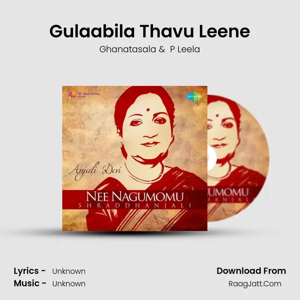 Gulaabila Thavu Leene Cover