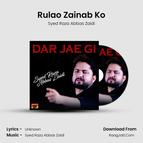 Rulao Zainab Ko MP3 Song by Syed Raza Abbas Zaidi Cover