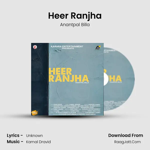 Heer Ranjha MP3 Song by Anantpal Billa Cover