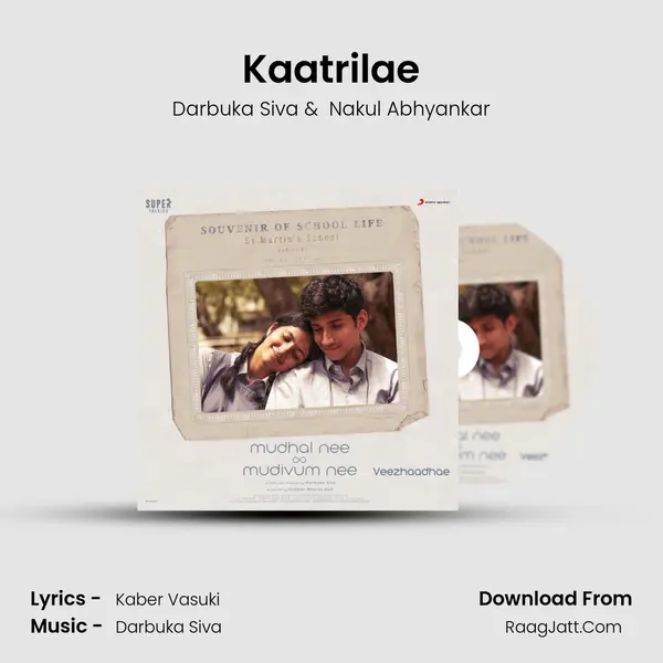 Kaatrilae MP3 Song by Darbuka Siva Cover