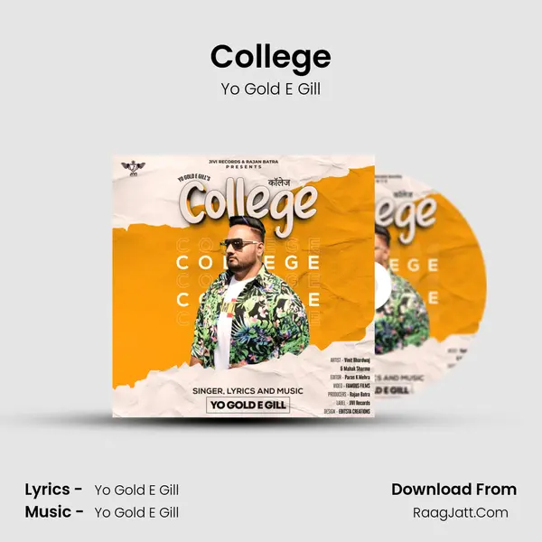 College MP3 Song by Yo Gold E Gill Cover