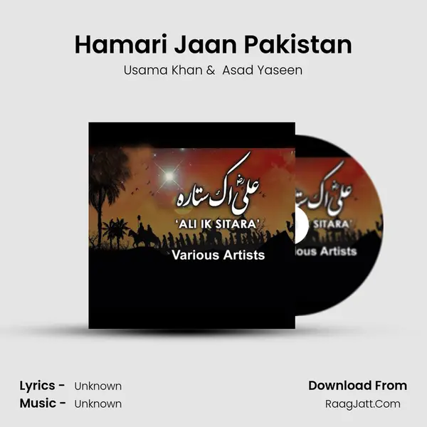 Hamari Jaan Pakistan MP3 Song by Usama Khan Cover