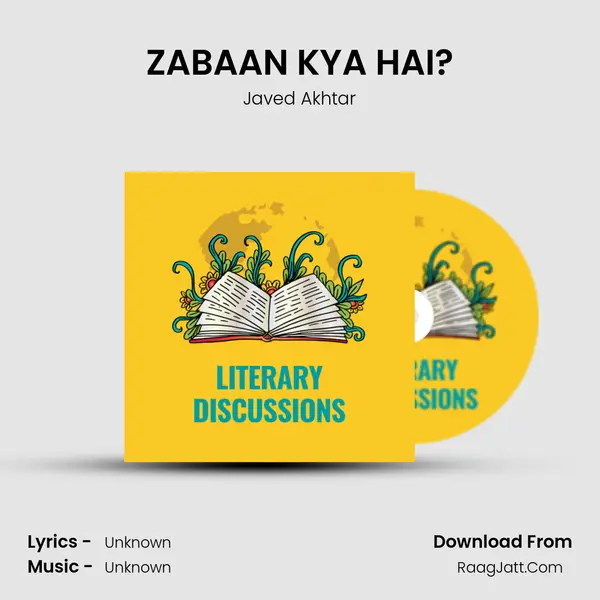 ZABAAN KYA HAI? MP3 Song by Javed Akhtar Cover