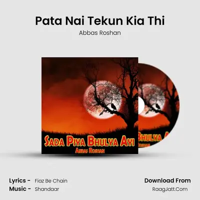 Pata Nai Tekun Kia Thi MP3 Song by Abbas Roshan Cover