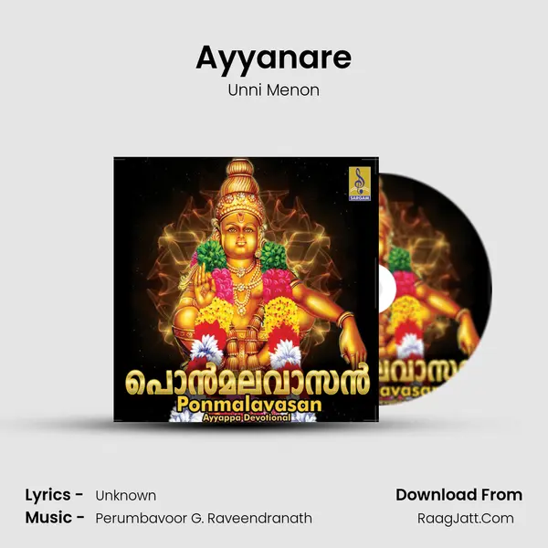 Ayyanare MP3 Song by Unni Menon Cover