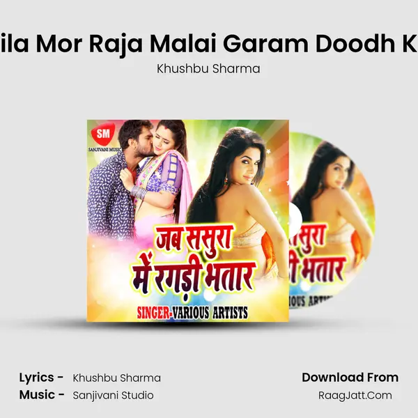Pila Mor Raja Malai Garam Doodh Ke MP3 Song by Khushbu Sharma Cover