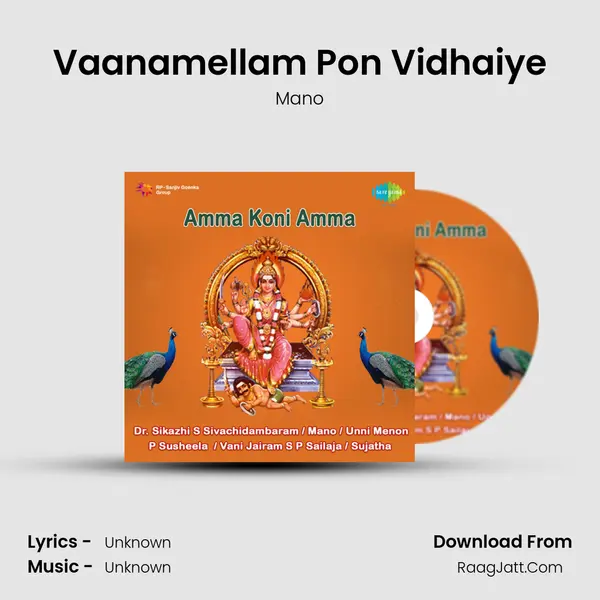 Vaanamellam Pon Vidhaiye MP3 Song by Mano Cover