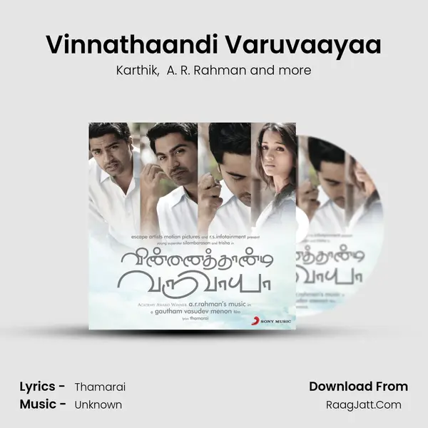 Vinnathaandi Varuvaayaa MP3 Song by Karthik Cover