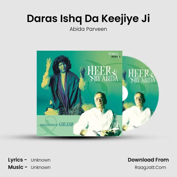 Daras Ishq Da Keejiye Ji MP3 Song by Abida Parveen Cover
