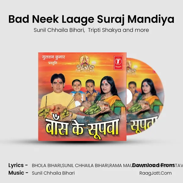 Bad Neek Laage Suraj Mandiya MP3 Song by Sunil Chhaila Bihari Cover
